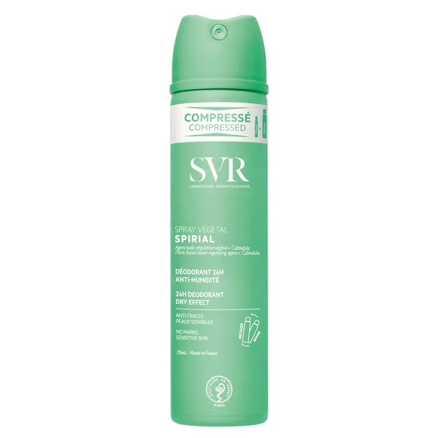 SVR Spirial Spray Vegetal 24h Deodorant 75ml