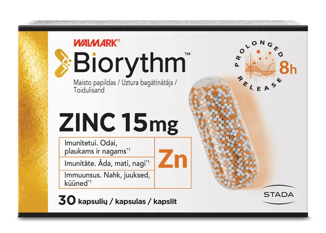 BIORYTHM TSINK KAPSLID N30