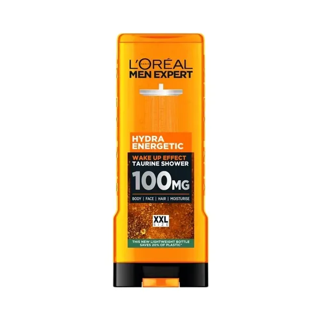 Dušigeel Men Expert Hydra Energetic, L'OREAL PARIS, 400ml