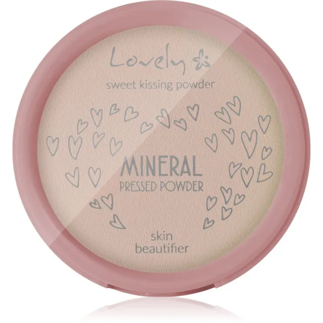 Lovely Mineral Pressed Powder Küpsetatud mattpuuder 10 g
