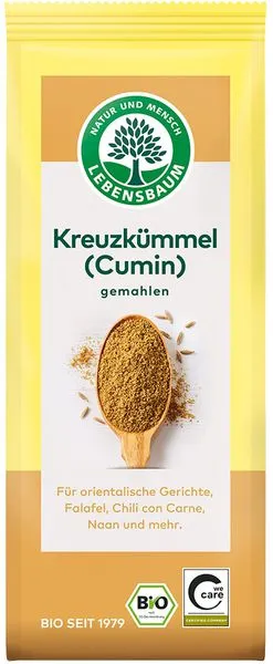 Vürtsköömne seemned, jahvatatud, ökoloogilised