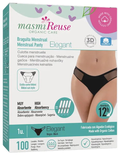 Menstruatsioonipüksid ELEGANT, suurus L
