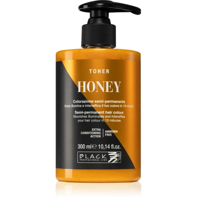 Black Professional Line Toner toonik looduslike toonide jaoks Honey 300 ml