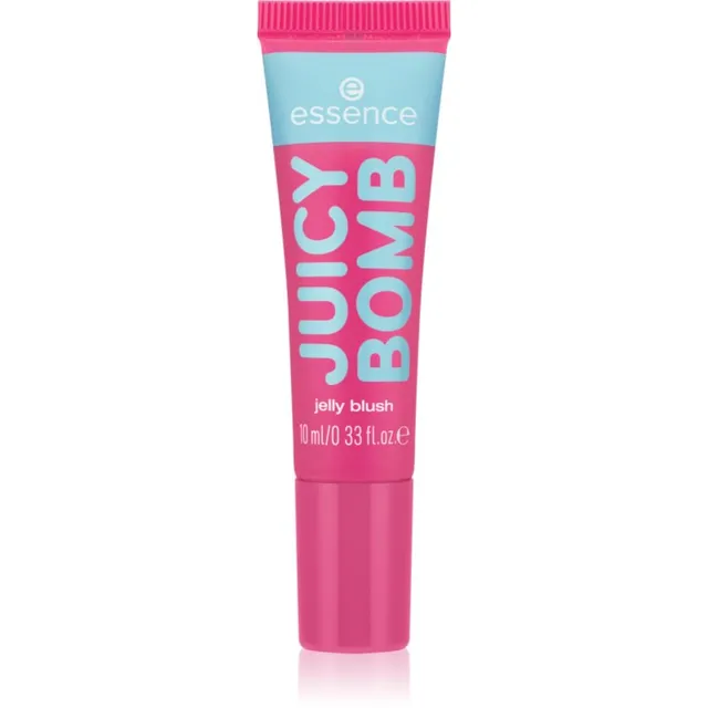essence Juicy Bomb Party Põsepuna geelja tekstuuriga varjund 01 Cassis Crush 10 ml