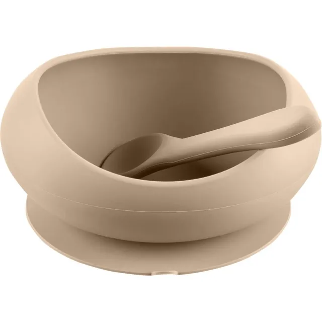 Zopa Silicone Tableware Set söögiriistade komplekt Sand Beige 1 tk