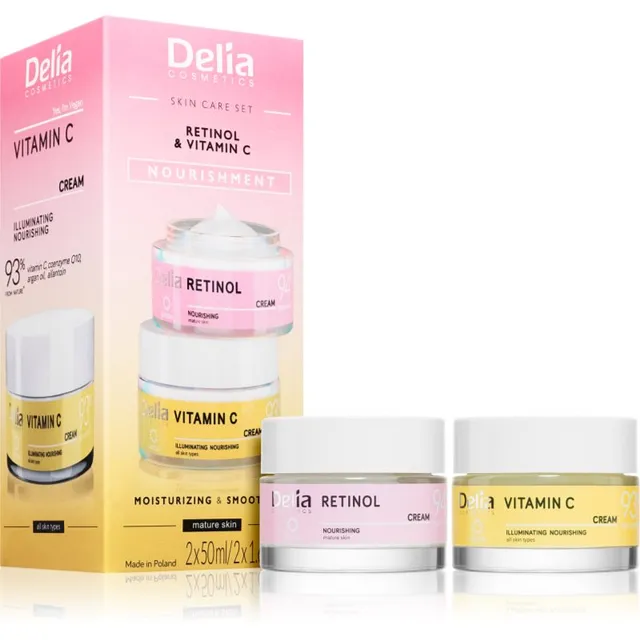 Delia Cosmetics Face care set Kinkekomplekt näole