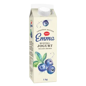 Emma Mustikajogurt 1kg pure