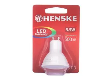 LED lamp HENSKE, GU10,5,5W,500lm