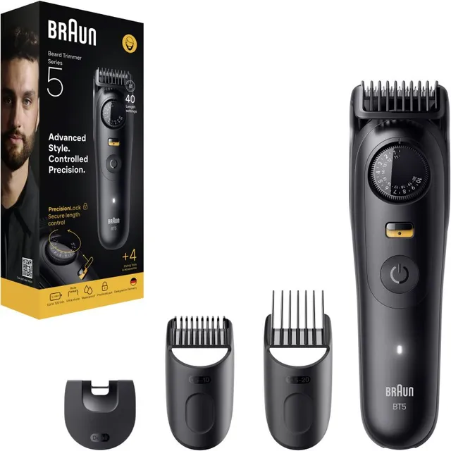 Braun Series 5 BT5520 Habemetrimmer + neli stiliseerimisvahendit 1 tk