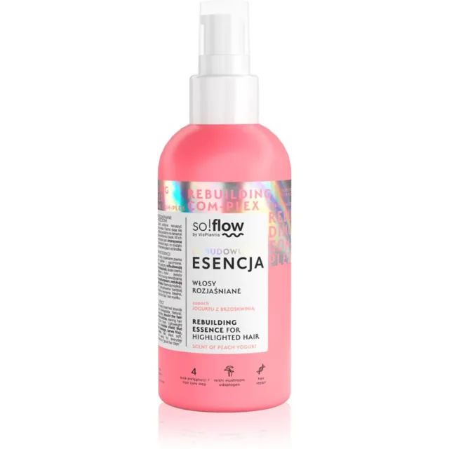 so!flow Rebuilding Com-Plex Essence For Highlighted Hair Essents pleegitatud juustele 150 ml