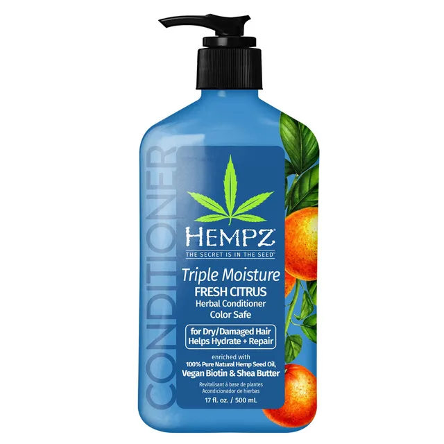HEMPZ Triple Moisture Fresh Citrus Herbal Conditioner 500ml