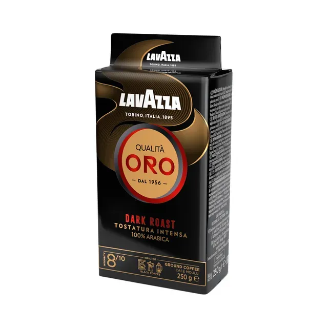 Jahvatatud kohv Qualita Oro Dark Roast, LAVAZZA, 250g