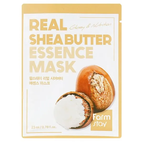 FARM STAY Real Shea Butter Essence Mask 23ml