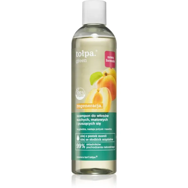 Tołpa Green Regeneration Šampoon kuivadele ja tuhmidele juustele 300 ml