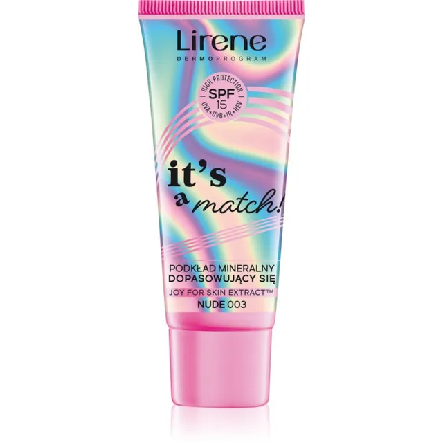 Lirene Mineral Mineraalne tooniv kreem normaalsele kuni kombineeritud nahale SPF 15 nude 30 ml