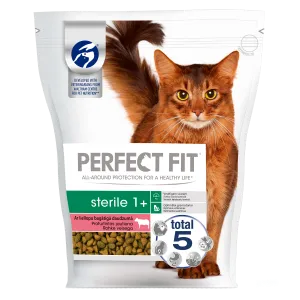 Kuivsööt steriliseeritud kassidele veiselihaga, PERFECT FIT, 750 g