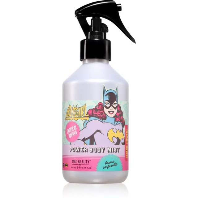 Mad Beauty DC Femme Power Batgirl Lõhnastatud kehapihusti naistele 300 ml