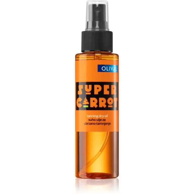 Olival SUPER Carrot Dry Oil Kuivõli kehale päevituse kiirendaja 100 ml