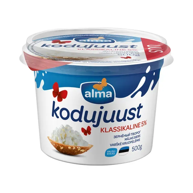 Alma Kodujuust 5% 500g