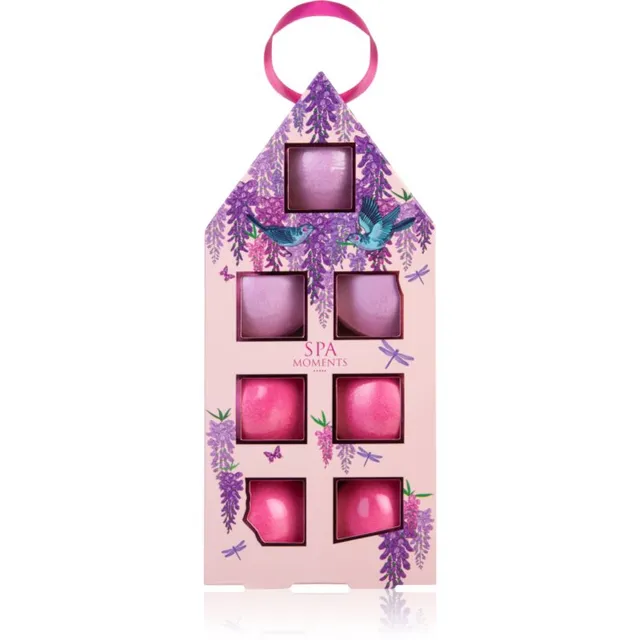 Spa Moments Lilac Kihisevad vannipommid