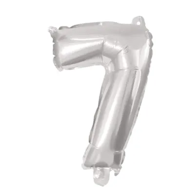 Fooliumist õhupall hõbe 85cm Nr.7