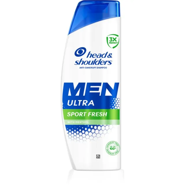 Head & Shoulders Men Ultra Sport Fresh Kõõmavastane šampoon meestele 300 ml