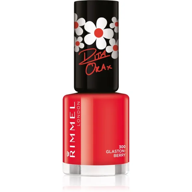Rimmel 60 Seconds By Rita Ora Küünelakk varjund 300 Glaston Berry 8 ml