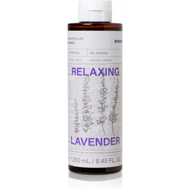 Korres Relaxing Lavender Lõõgastav dušigeel 250 ml