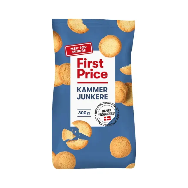 Krõbedad küpsised, FIRST PRICE, 300g