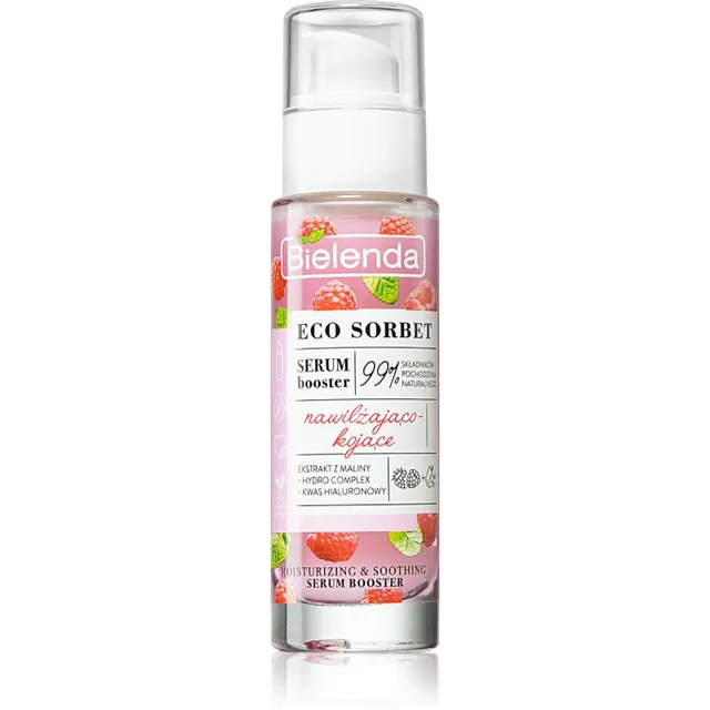 Bielenda Eco Sorbet Raspberry Rahustav ja niisutav seerum 30 ml