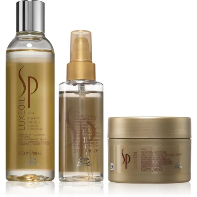Wella Professionals SP Luxe Oil Set Säästupakk juuste ideaalseks väljanägemiseks