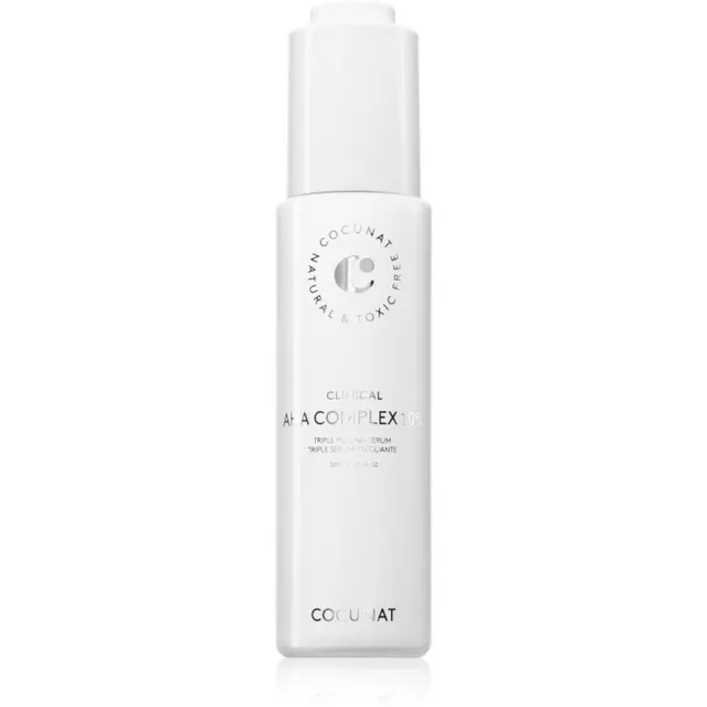 Cocunat Clinical AHA Complex 10% Õrn öine kooriv seerum vananemisvastase toimega 30 ml