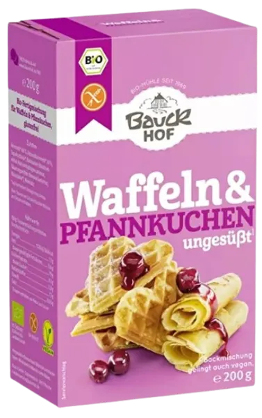 Küpsetussegu vahvlite ja pannkookide valmistamiseks, ökoloogiline