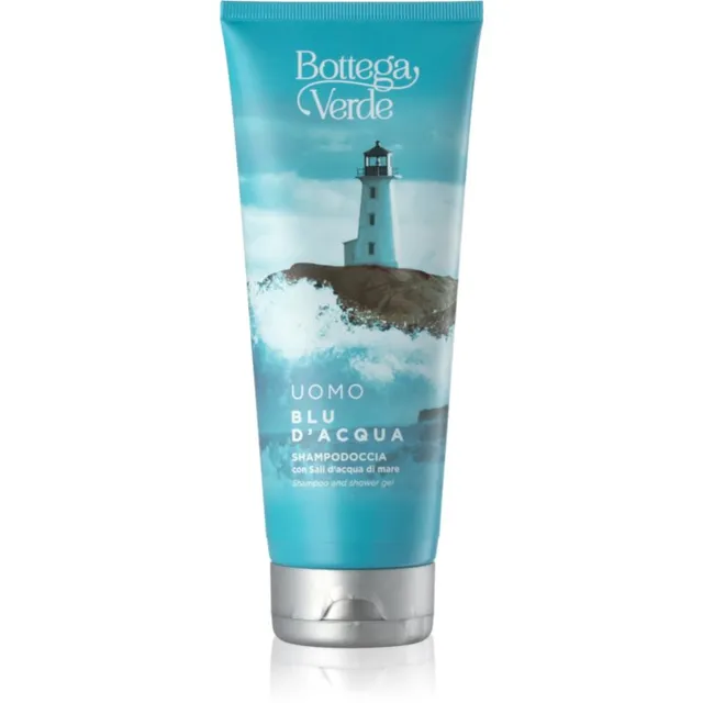 Bottega Verde Blu d´Acqua Dušigeel ja šampoon kaks-ühes meresoolaga 200 ml