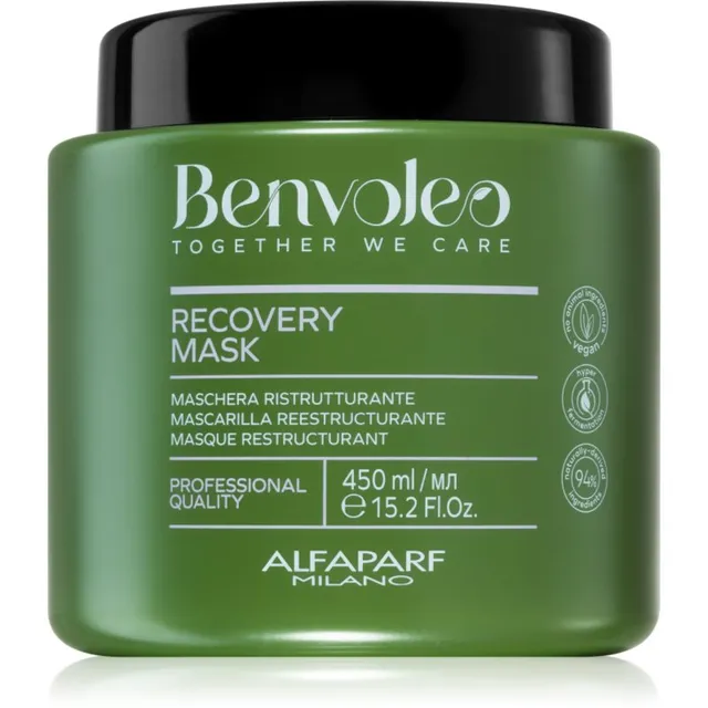 Alfaparf Milano Benvoleo Recovery Intensiivne taastav mask kahjustatud juustele 450 ml