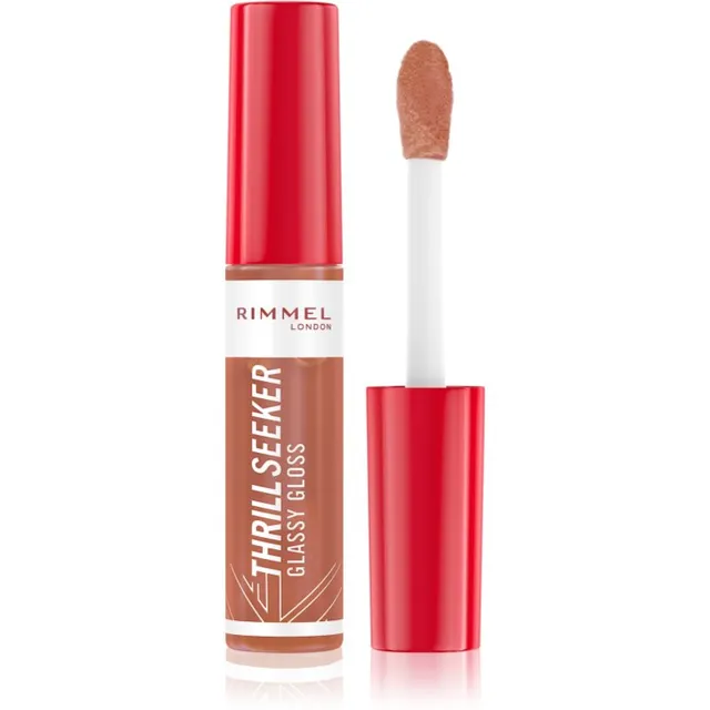 Rimmel Thrill Seeker Glassy Gloss Täidlasemaks muutev huuleläige varjund 650 Sweet Frosting 10 ml