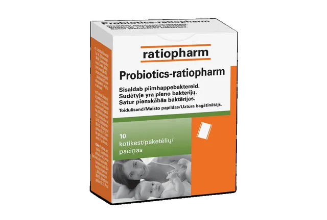 PROBIOTICS-RATIOPHARM PULBER 2G N10