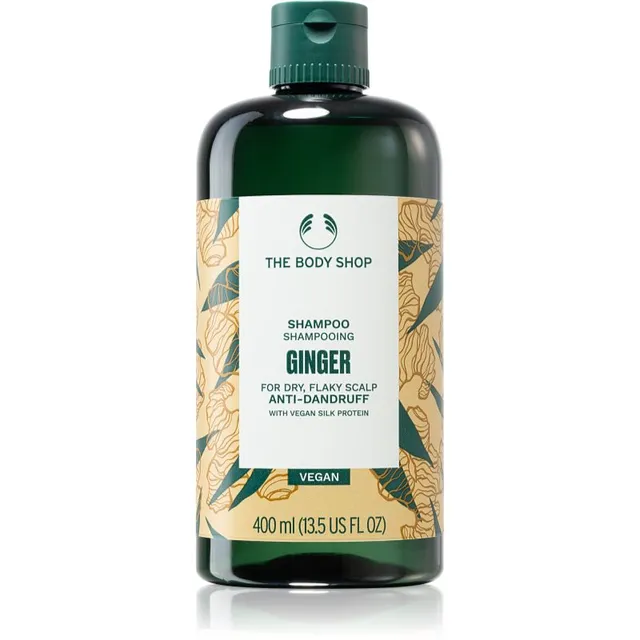 The Body Shop Ginger Shampoo Kõõmavastane šampoon 400 ml