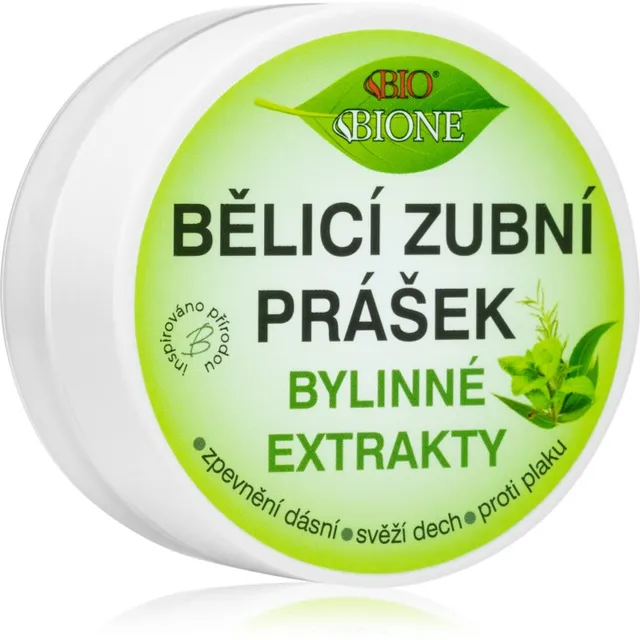 Bione Cosmetics Dentamint Herbal Extracts Valgendav hambapulber 40 g