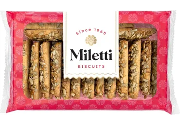 Küpsised seemnetega MILETTI 300g