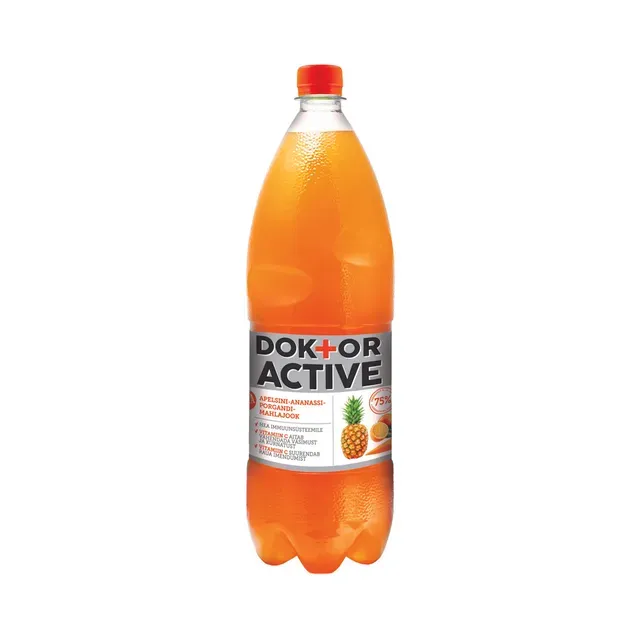 Apelsini-ananassi-porgandimahlajook, DR. ACTIVE, 1,5 L