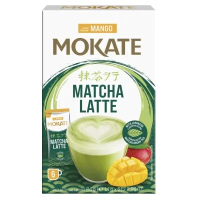 Kohvij. lah. Latte Matcha Mango Mokate 6x14g