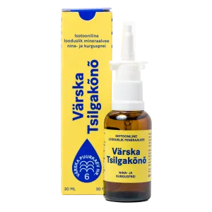 Värska Tsilgakõnõ nina-ja kurgusprei30ml