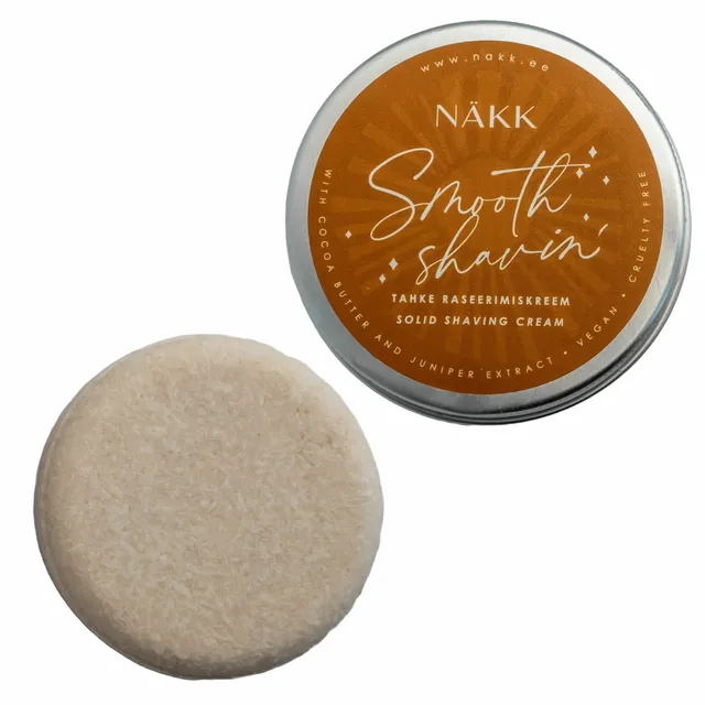NÄKK Solid Shaving Cream "Smooth Shavin'" tahke raseerimiskreem