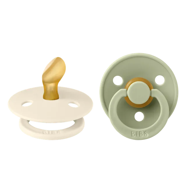 BIBS ANATOMICAL RÕNGASLUTT 0-6 KUUD IVORY/SAGE N2