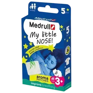 Aroomiplaaster My Little Nose, MEDRULL, 5 tk
