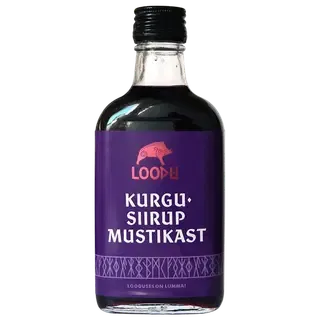 Loodu kurgusiirup mustikast 244 g