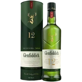 Glenfiddich 12YO Single Malt Scotch Whisky 40%vol 700 ml