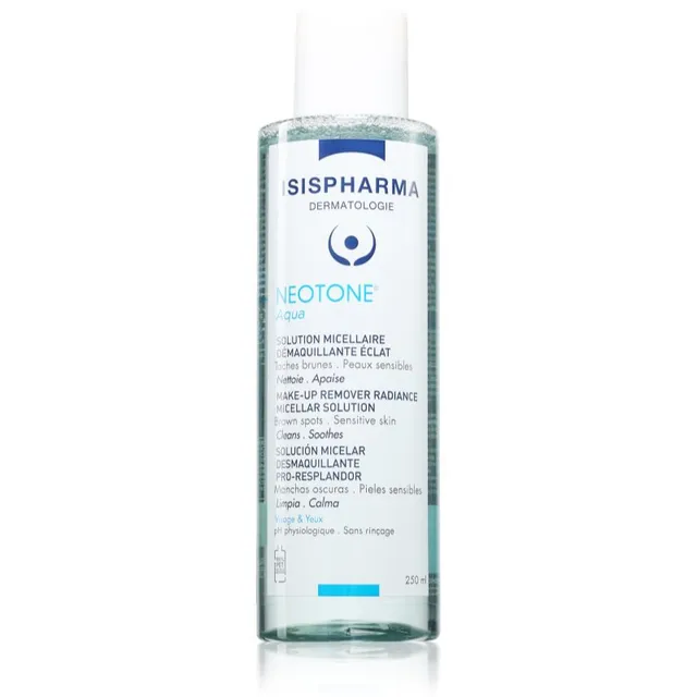 ISISPHARMA Neotone Aqua Mitsellaarvesi puhastamiseks ja meigi eemaldamiseks 250 ml