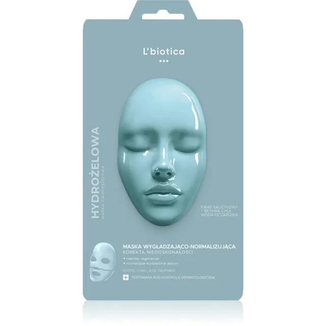L’biotica Estetic Clinic Acid Treatment Intensiivne hüdrogeelmask silendava efektiga 1 tk
